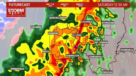 st louis hourly forecast|storm coming to st louis.